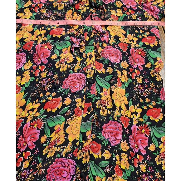 Dieuthanh Haute Couture floral, retro dress size small - Picture 12 of 14